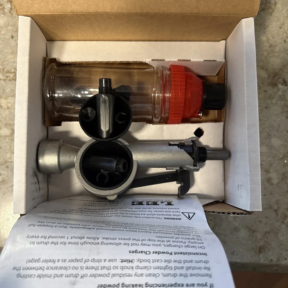 Lee Auto-Drum Powder Measure with Bottle Adapter 90811